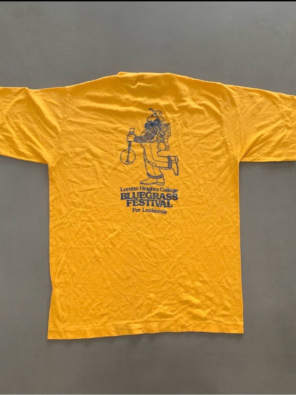 Vintage 1982 BlueGrass Festival T-shirt size Medium